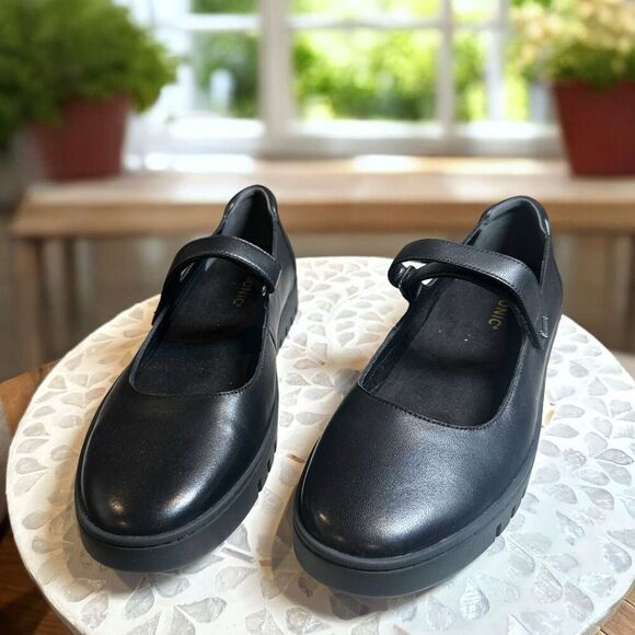 Vionic Uptown Leather Mary Jane Flats Comfort Shoes Women’s Size 11 W New in Box - Picture 6 of 14
